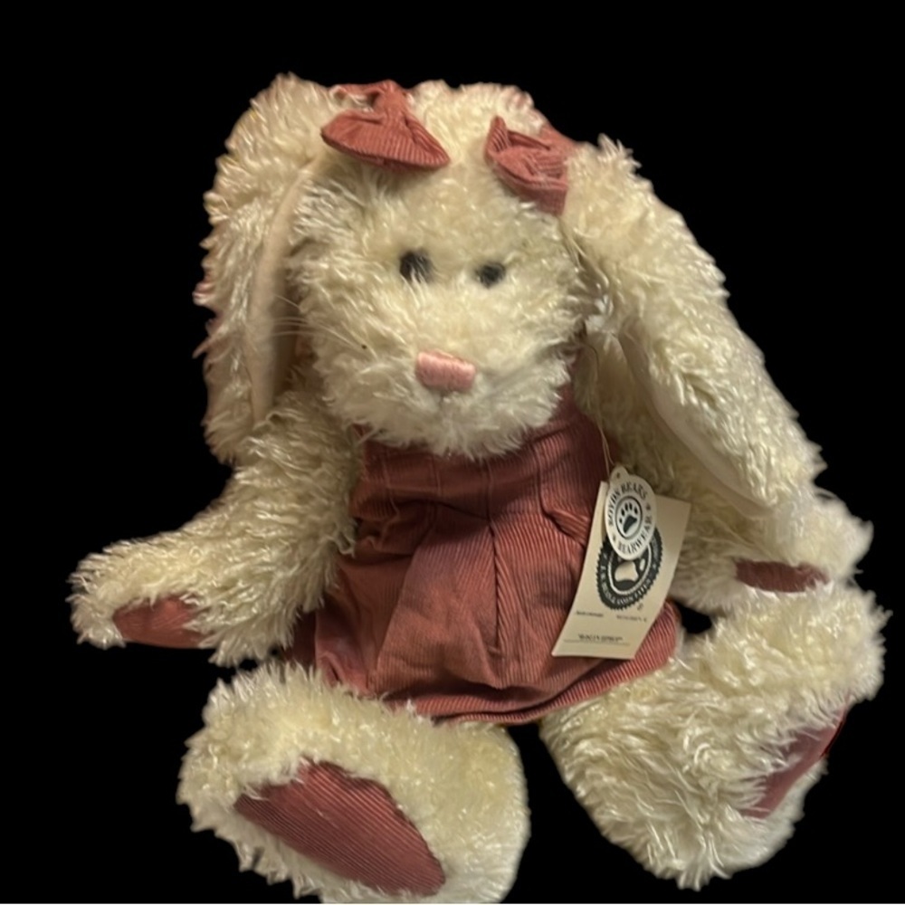 Adorable Plush Bunny with Pink Outfit - Picture 5 of 6